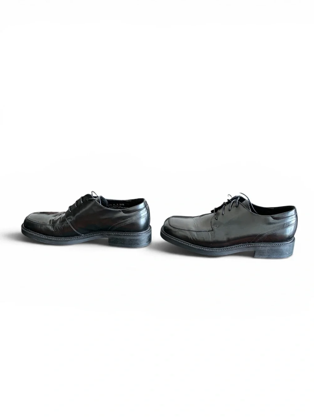 Bostonian Mens 11.5 black leather  Oxford Dress Shoes